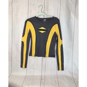 Formula 1 PacSun Long Sleeve Racing Top Colorblock Y2K F1 Fitted Tee Medium